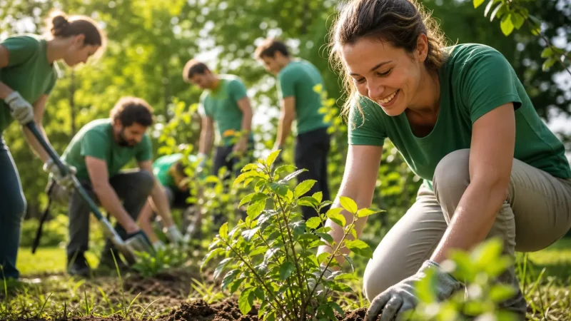 5 idées de Team Building RSE qui allient cohésion d&rsquo;équipe et impact positif