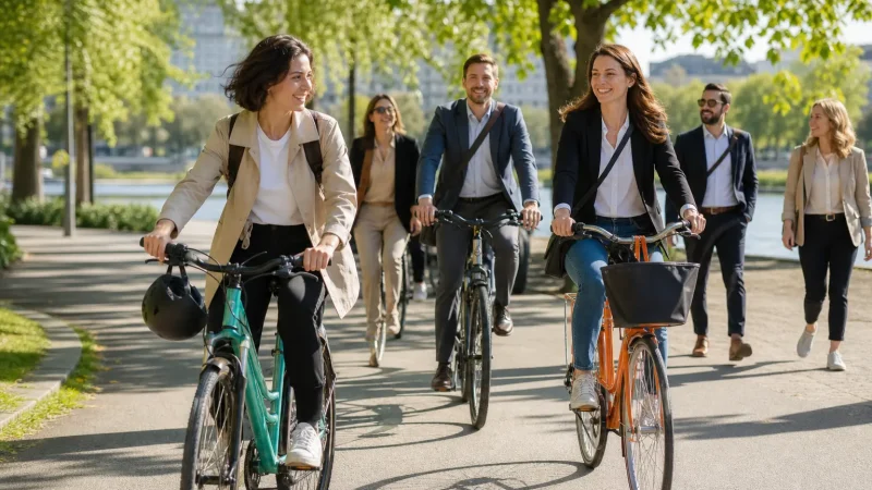 Mobilité douce pour votre événement d&rsquo;entreprise : comment inciter vos équipes ?